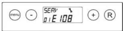 menu - SERV 01E108 + R