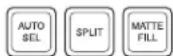 SONY MVS-7000X - ③Key fill/key source selection buttons - 1
