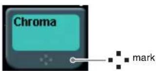 Chroma mark
