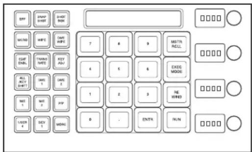 BPF SNAP SHORT SHORT MUNG HIPE GMT HIPE COMT ENGL TRANS IWEE KEY ADJ ALL KEY SHIFT GMF 1 GMF 2 MEI 1 MEI 2 PVP USER 4 DEV 1 MORE 7 6 9 MSTR RCLL 4 5 6 EXEC MODE 1 2 3 NE WIND 0 . ENTR RUN □□□○ ○ □□□○ ○ □□□○ ○ □□□○ ○ □□□○ ○
