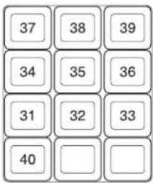 37 38 39 34 35 36 31 32 33 40