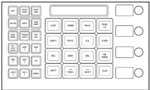 EPP SNAP SHOT SHOT MCKD RPE DWR HIPS EDIT ENK TRANS INTE KEY ADJ ALL KEY (SWT) DWR T DWE E ME T ME F PAP USER 0 DEV T MORE EXIT UNDO PAUS PAGE 1/2 GDPY PSTE ALL STDR INS MOD DEL NEWIND SHIFT << PREV >> NEXT RUN