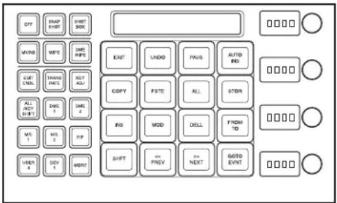 OFF SNAP END SHOT 800 MWD WPE DMS HFT OUT UNIT LNA TRANS FACS KEY AGU ALL (KEY SHFT) DWG T DMS E WR 1 MS E P/P UNIT 4 DEY T MORE EXIT UNDO FAUS AUTO INS COPY FSTE ALL STDR INS MOD DELL FROM TO SHIFT PREV NEXT GOTO EVENT