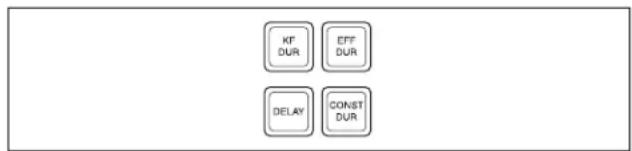 SONY MVS-7000X - ④Duration setting buttons - 1