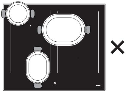 SMEG SIM3963D - Функция Multizone (Мультизона) - 9