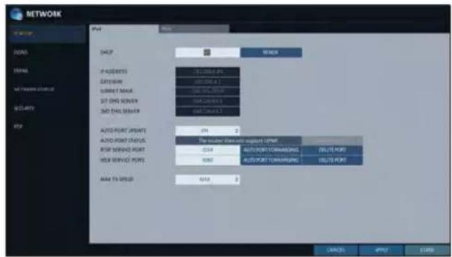 NETWORK C:\Program Files\Network\DBGP A-ADDRESS USB drive USB F1 Maine USB DNA SERVER USB DNA SERVER AUTO PORT UPDATE AUTO PORT STATUS USB SERVER PORT NEW SERVICE PORT MAX TO SPEED MAX NEW OK Cancel APPF ADD CANCEL