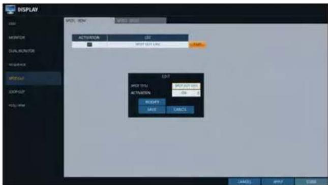 DISPLAY SORT MONITOR CUAL RUNTOR REFERENCE OFF/OLD LOOP/EXP HOLD/EXP SORT ROW SORT URL ACTIVISION SIR SORT OUT WORK ACTIVISION .0% 1$ MODIFY SAVE CANCEL EDIT SORT ROW SORT OUT WORK ACTIVISION .0% 1$ MODIFY SAVE CANCEL