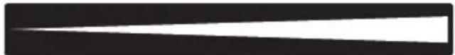 Simple white arrow pointing right on black background (no text or symbols)