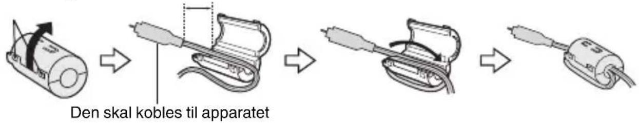 graph LR A["Den skal kobles til apparatet"] --> B["Assembly"] B --> C["Final device"]