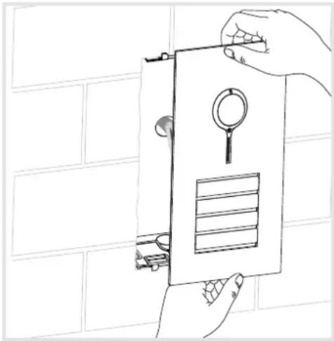 HAGER REQ608X - Inserting door station - 1