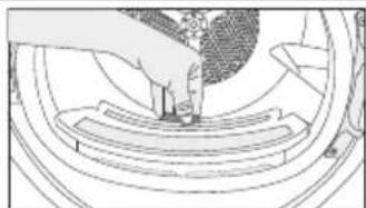 Technical line drawing of a mechanical assembly with no visible text or symbols.