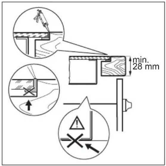 min. 28 mm