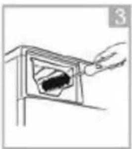 Kubo BWM8323 - Limpieza del dispensador de detergente - 3