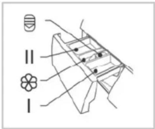 Kubo BWM8323 - Dispensador do detergente - 3