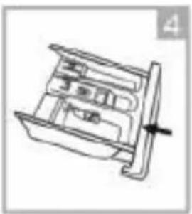 Kubo BWM8323 - Limpieza del dispensador de detergente - 4