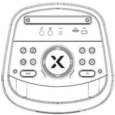 BLUEANT X6 - Get to know your X6 - Top of speaker 3 - 1