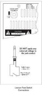 STOCK PORT ON/OFFIC A CAUTION DO NOT apply any external voltage to the jacks socket Switch port - Max 12V Max 12V Max 12V Switch port - Max 12V Max 12V - Max 12V Switch port - Max 12V Switch port - Max 12V Switch port - Max 12V Switch port - Max 12V Switch port - Max 12V Switch port - Max 12V Switch…