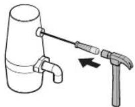Dacor DDW24G9000AP - STEP 9 Connect the drain hose - 3