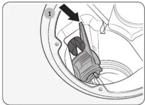Dacor DDW24G9000AP - Cleaning the drain pump - 1
