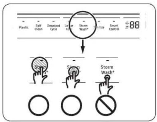 Plastic Self Clean Download Cycle Lower Roll Storm Wash+ Shuttle Smart Control 88 Storm Wash+ Storm Wash+
