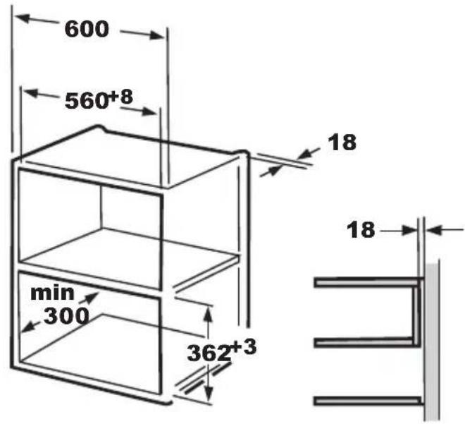 CANDY CA38FMW8NG - Built-in furniture - 1