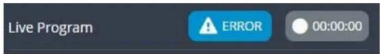 Live Program ERROR 00:00:00