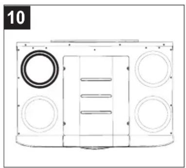 Baxi Sila RCV 400 - Salida de aire fresco en casa - 2