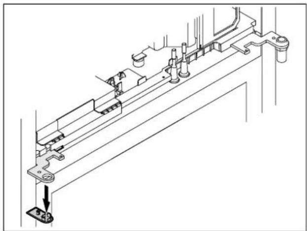 LIEBHERR FRPSvh 6511 - Αλλαγή θέσης επάνω συστήματος κλεισίματος (πόρτα με αφρώδες υλικό)\* - 1