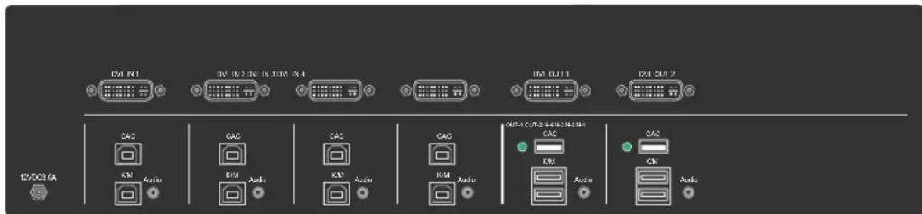 12VDC3.0A C4C ACI ACI ACI ACI ACI OUT-1 OUT-2 OUT-3 OUT-4 CAC KIM Audio KIM Audio KIM Audio CAC KIM Audio CAC QW Audio