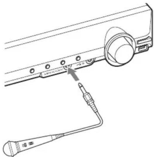 SONY DAV-DZ790K - Setting the system to karaoke mode - 1