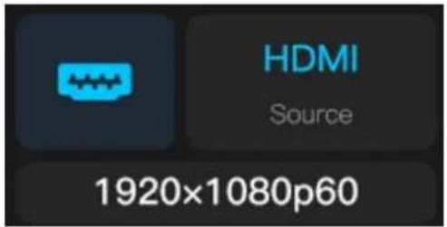 HDMI Source 1920×1080p60