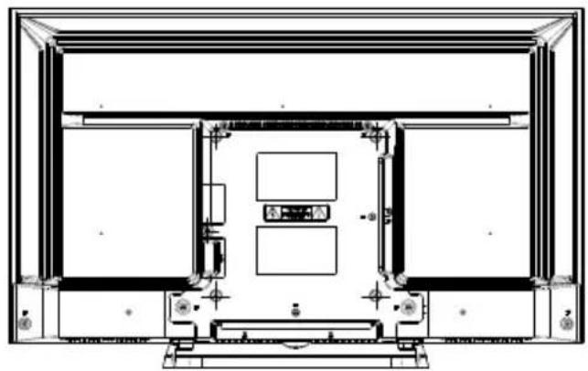 Plan d'étage architectural montrant l'agencement des pièces et les éléments structurels (sans texte ni étiquettes)