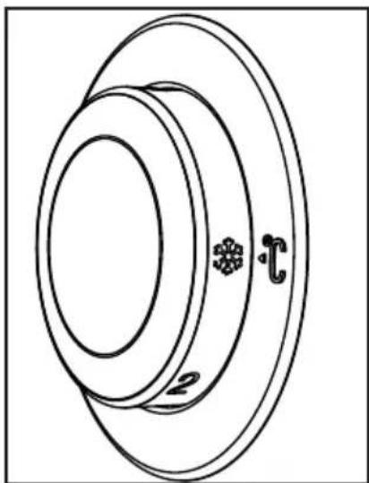 BEKO RCNE560E61ZXN - Pulsante di impostazione della temperatura - 2