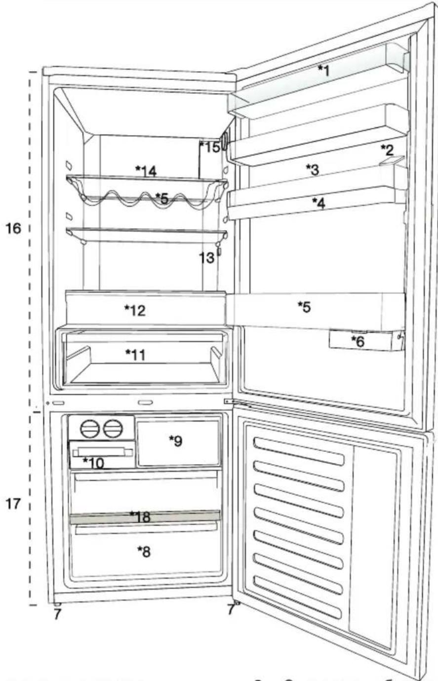 BEKO RCNE560E61ZXN - Хладилник - 1