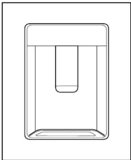 Simple line drawing of a container with a U-shaped tube inside, no text or symbols present.