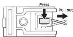Dacor DMO30U970SS - Replacing the oven light - 2