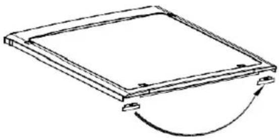 CANDY COT1S45FWH - Reversing the appliance doors - 9