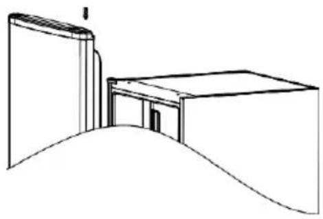 CANDY COT1S45FWH - Reversing the appliance doors - 7
