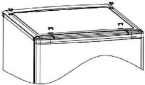 CANDY COT1S45FWH - Inverser les portes de l'appareil - 11