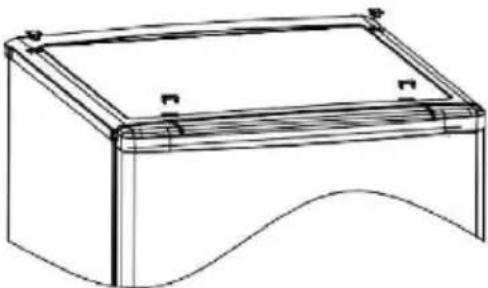 CANDY COT1S45FWH - Αντιστρέφοντας το άνοιγμα της πόρτας της συσκευής - 11