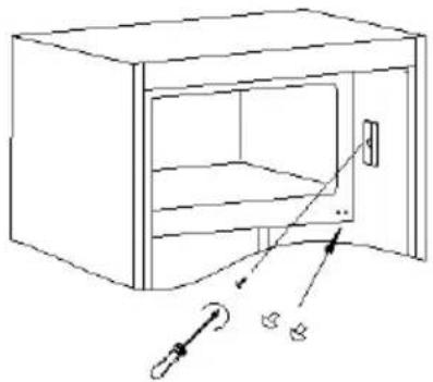 CANDY COT1S45FWH - Reversing the inner doors - 3