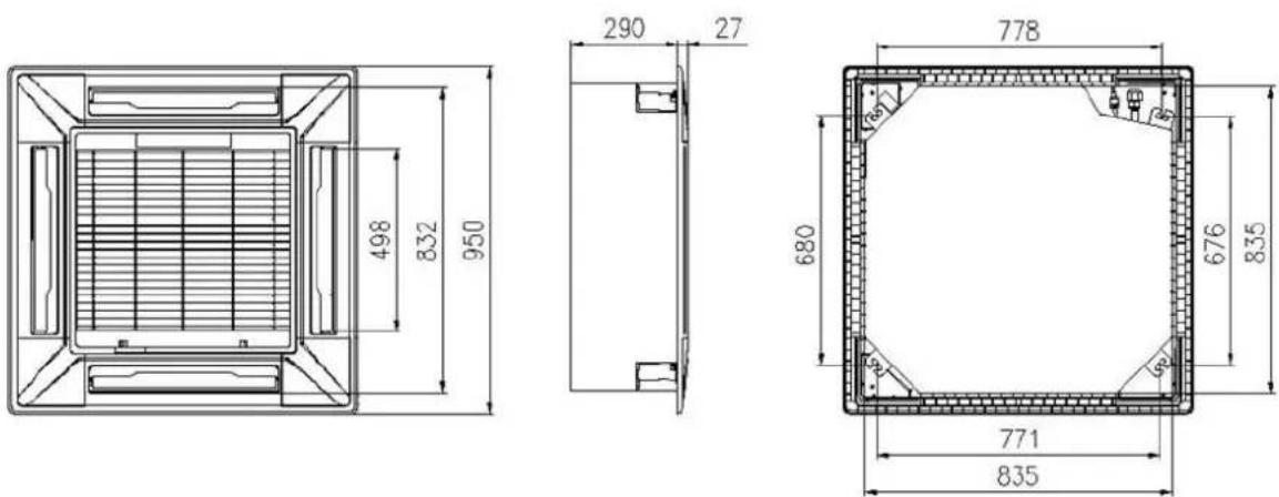 Baxi RZK140 - Collocazione del vano di alloggiamento - 3