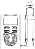 Uni-T UT120B - Testing Diodes and Continuity(See Dotted Part in Figure 6) - 2