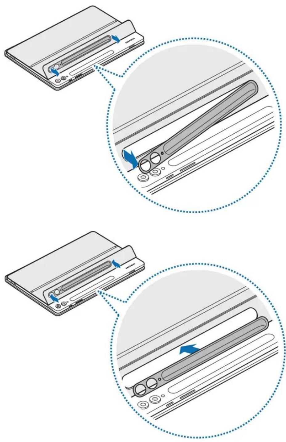 SAMSUNG EF-DX810 - Αντικατάσταση του καλύμματος S Pen - 1