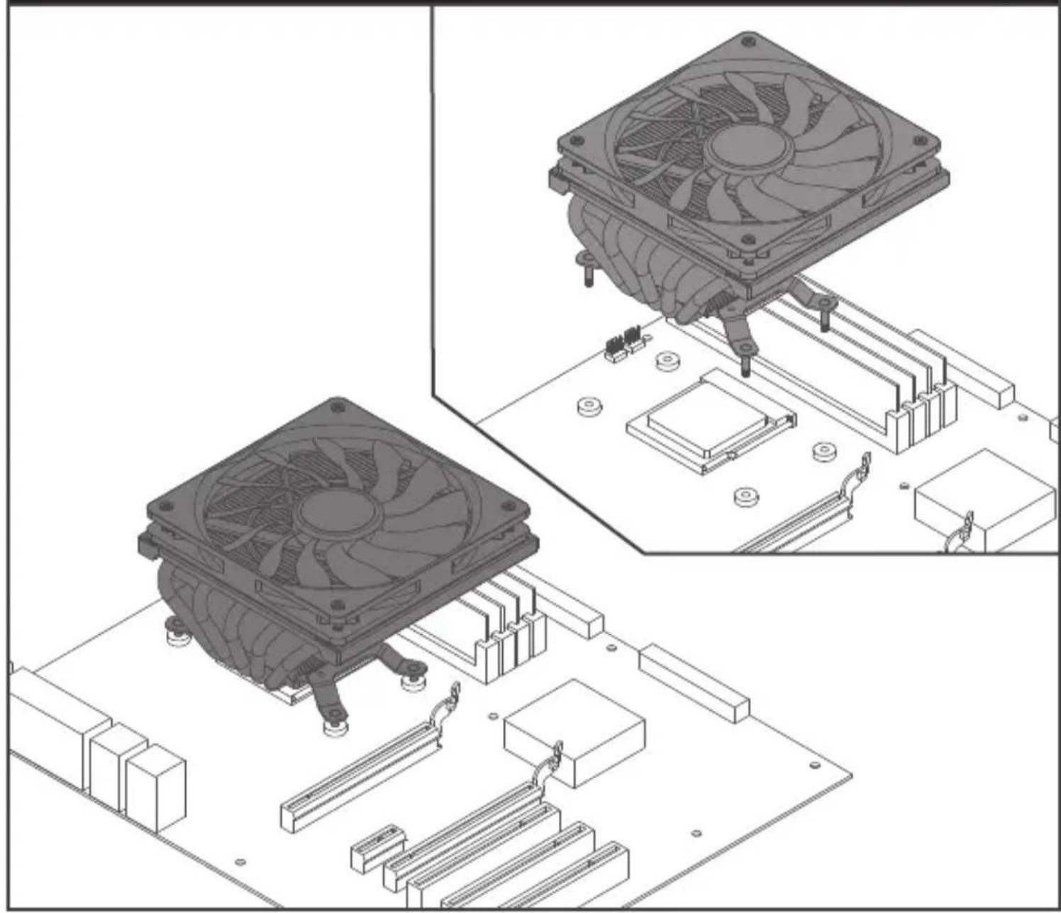 COOLER MASTER GeminII M5 LED - Intel & AMD - 11