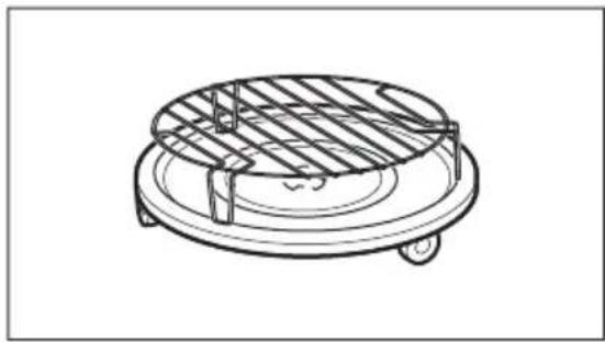 AEG MSK2542DM - Inserir a prateleira do grelhador - 1