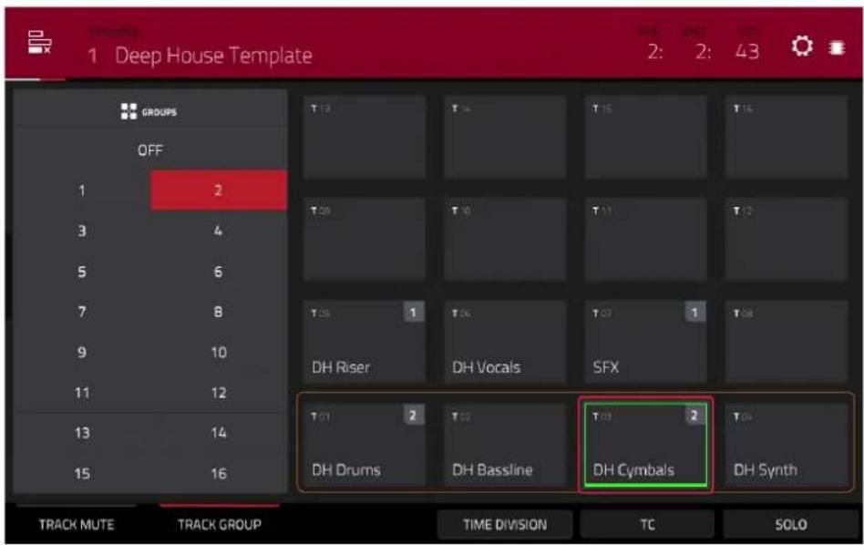 1 Deep House Template 2: 2: 43 GROUPS OFF 1 2 3 4 5 6 7 8 9 10 11 12 13 14 15 16 T.13 T.2 T.15 T.16 T.09 T.10 T.11 T.12 T.05 1 T.06 T.07 1 T.08 DH Riser DH Vocals SFX T.01 2 T.02 T.03 2 T.04 DH Drums DH Bassline DH Cymbals DH Synth TRACK MUTE TRACK GROUP TIME DIVISION TC SOLO