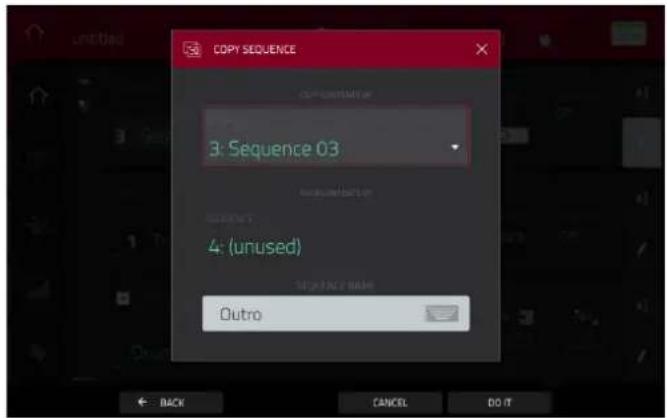 COPY SEQUENCE 3: Sequence 03 4: (unused) Outro