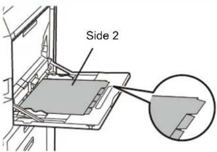 SHARP BP-50C45 - Relation between the originals and the tab paper - 8