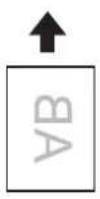 SHARP BP-50C45 - Relation between paper orientation and stapling result - 7